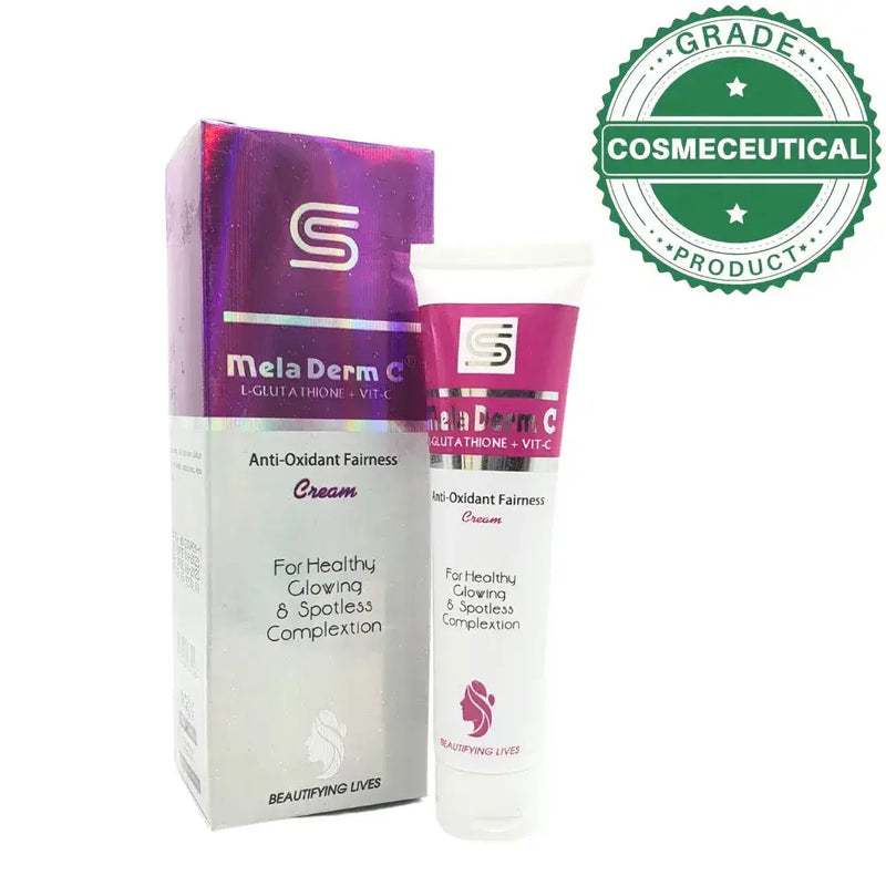 Meladerm-C Antioxidant Fairness Cream 30g — Skin Brightening & Glow
