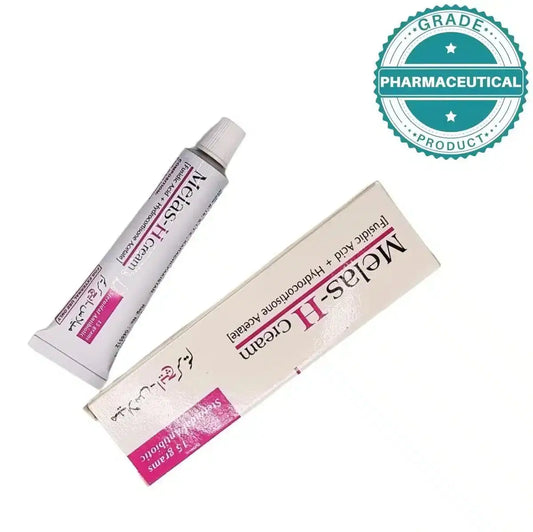 Melas-H Cream 15g — Fusidic Acid 2% + Hydrocortisone Acetate 1% Rx Cream | Derma.pk