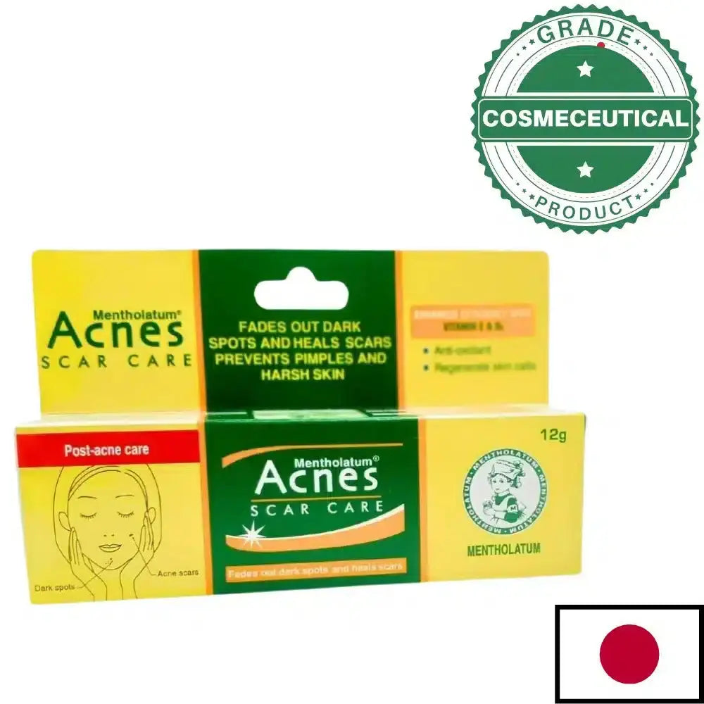 Mentholatum Acnes Scar Care 12g / Fades Out Dark Spots and Heals Scars