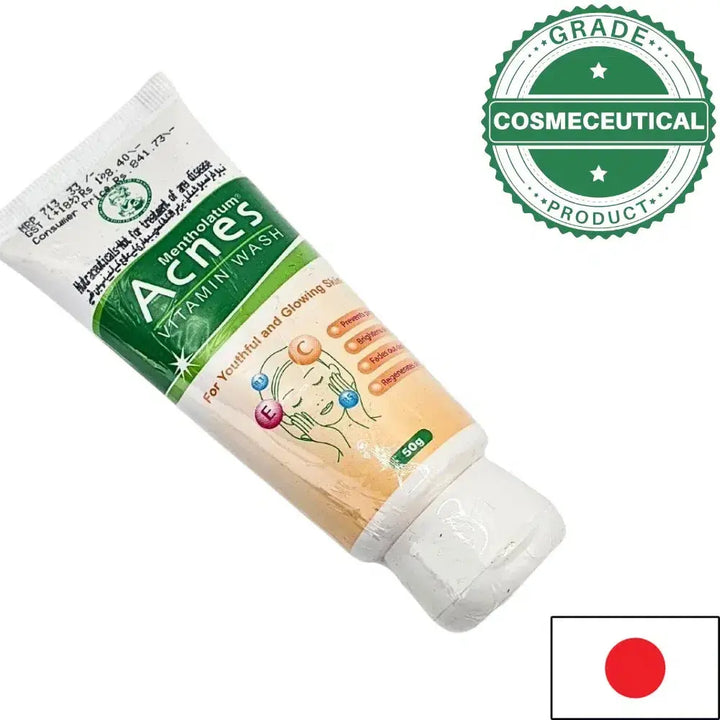 MENTHOLATUM ACNES VITAMIN FACE WASH 50g Atco