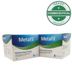 Metafil Moisturising Cream for Dry Skin and Eczema 50g — front packaging