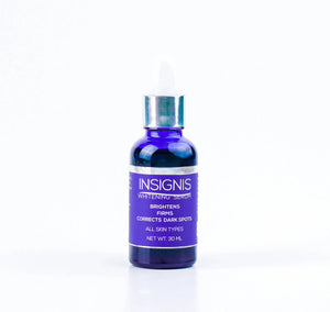 Insignis Serum targeting hyperpigmentation and dark spots on skin