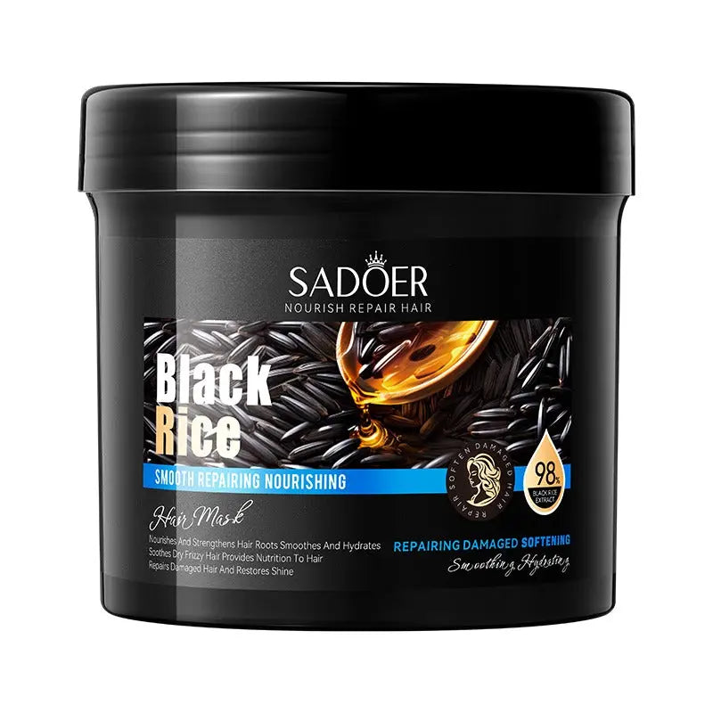 SADOER Black Rice  Smooth Repairing Hair Mask 500gm