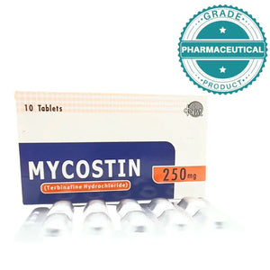 MYCOSTIN TABETS 250mg | PACK OF 10 TABLETS Wisdom Pharma
