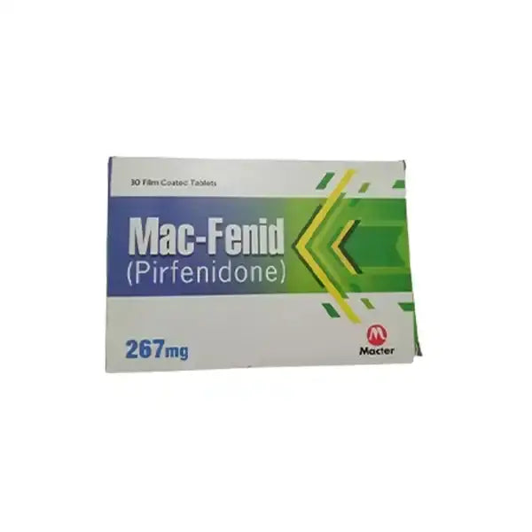 Mac-Fenid Tablets 267mg – Pirfenidone for Idiopathic Pulmonary Fibrosis (IPF)