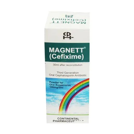 Magnett Syrup 30ml ��� Cefixime Oral Suspension for Bacterial Infections