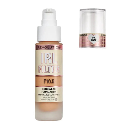 Makeup Revolution IRL Filter Longwear Foundation F10.5