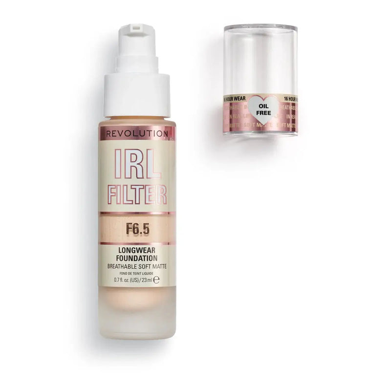 Makeup Revolution IRL Filter Longwear Foundation F6.5