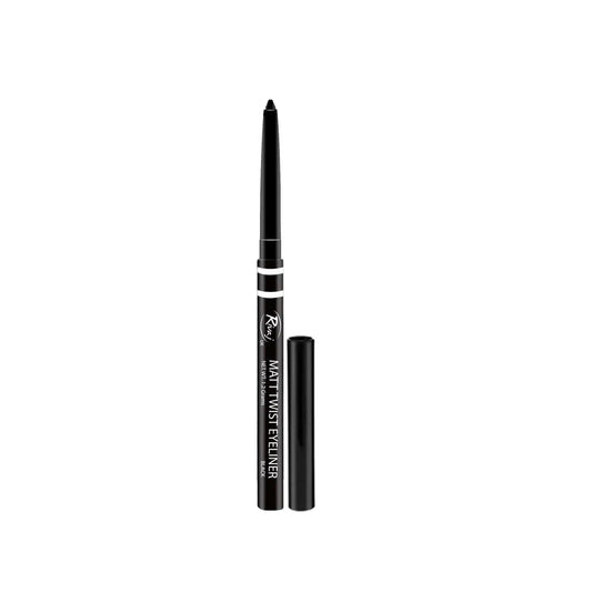 Rivaj Matte Twist Eyeliner Black – Sharp Matte Lines, Long-Lasting Wear