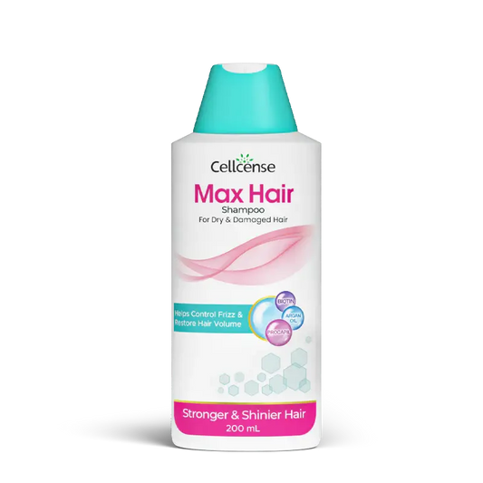 Cellcense Max Hair Shampoo – Hair Growth & Scalp Care | Derma.pk