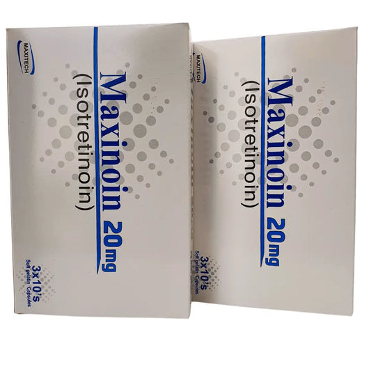 Maxinoin 20mg Capsules (Isotretinoin) | Buy Acne Treatment