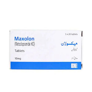 Maxolon Tablets 10mg – Effective Nausea & Vomiting Treatment with Metoclopramide