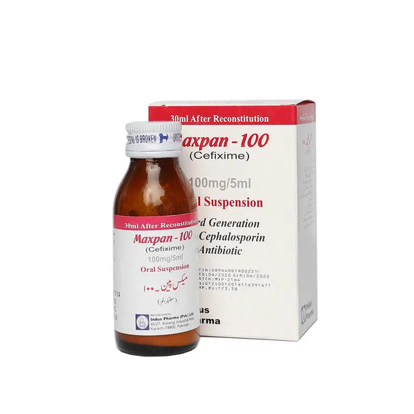Maxpan 100mg Suspension 