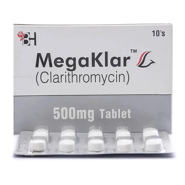 Megaklar Tablets 500Mg 