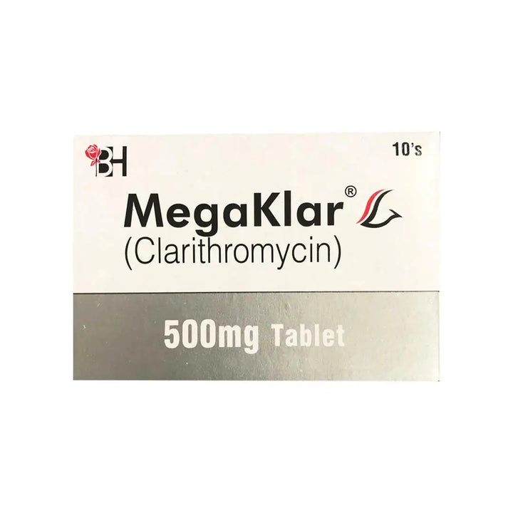 Megaklar 500mg Tablets 