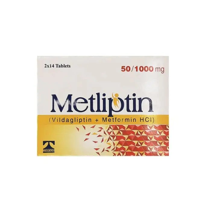 Metliptin 50/1000mg Tablet – Dual Action Diabetes Control Medicine
