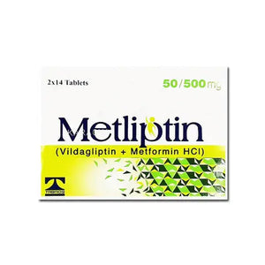 Metliptin 50/500mg Tablet – Available in Pakistan