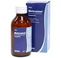 Metrozine Syrup 90ml 200mg/5ml – Nausea and Vomiting Relief