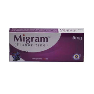 Migram Capsules 5mg ��� Flunarizine for Migraine and Treatment