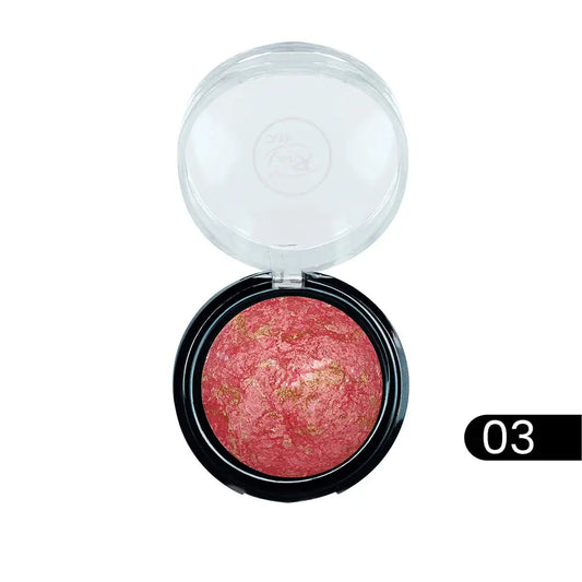 Rivaj Terracotta Single Blush On Shade 3 coral-brick powder blush Pakistan