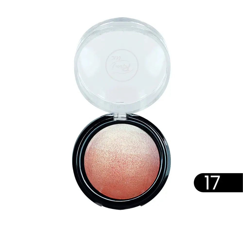 Rivaj Terracotta Single Blush On Shade 17 peachy terracotta golden-hour blush compact – Derma.pk Pakistan