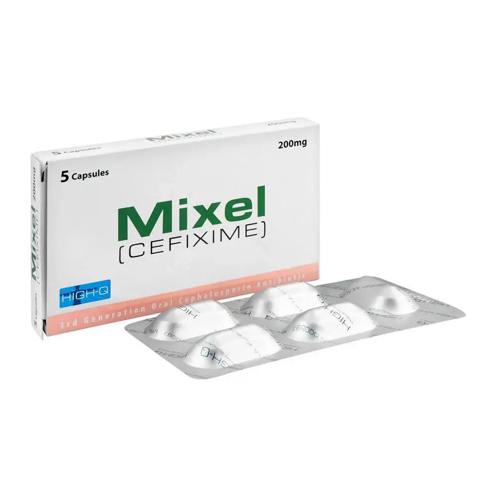 Mixel 200mg Capsules – Cefixime Antibiotic for Infections – Available in Pakistan