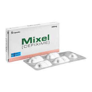 Mixel 200mg Capsules – Cefixime Antibiotic for Infections – Available in Pakistan