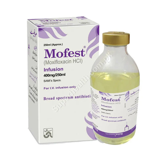 Mofest 400mg Injection — Moxifloxacin IV Antibiotic for Bacterial Infections – Available in Pakistan
