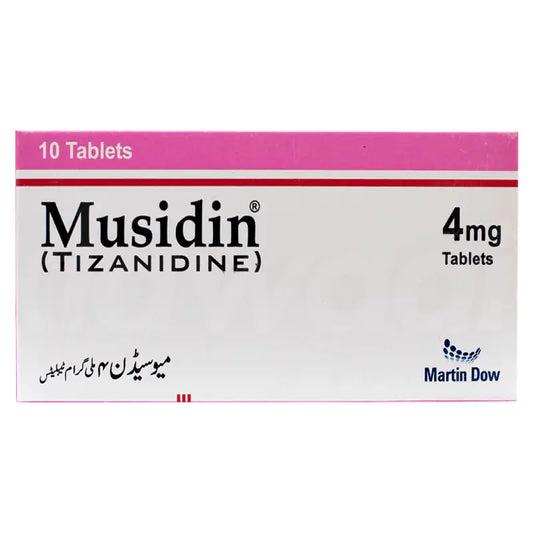 Musidin 4mg Tablet – Available in Pakistan
