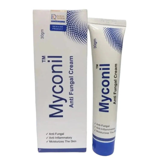 Myconil Anti-Fungal Cream 30g - Treat Athlete's Foot, Ringworm, and Jock Itch - derma.pk