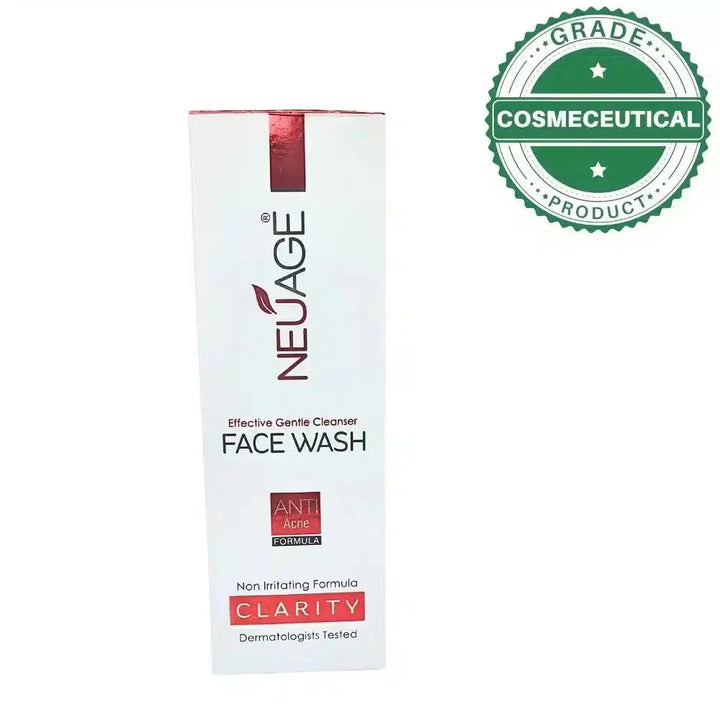 Neuage Face Wash - Anti Acne Formula for Clear Radiant Skin Derma Tecno