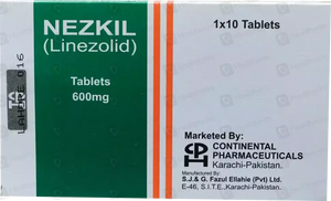 Nezkil Tablets 600mg – Linezolid for Bacterial Infections
