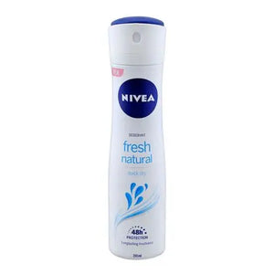Nivea 48H Fresh Natural Quick Dry Deodorant Spray 150ml – Available in Pakistan