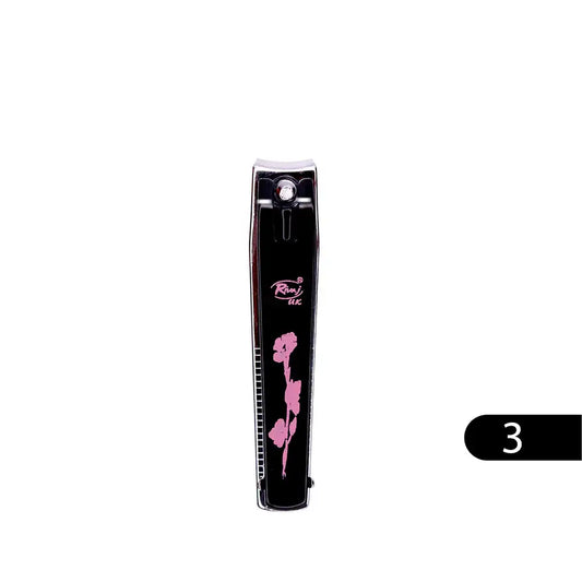 Nail Cutter ��� RVT 007 Pink Stainless Steel Precision Nail Clipper