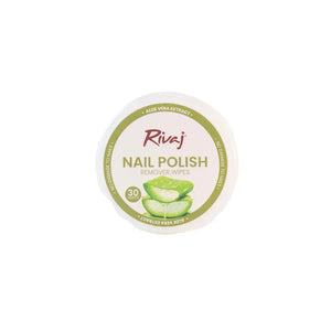 Nail Polish Remover Wipes ��� Aloe Vera Extract Nourishing & Gentle