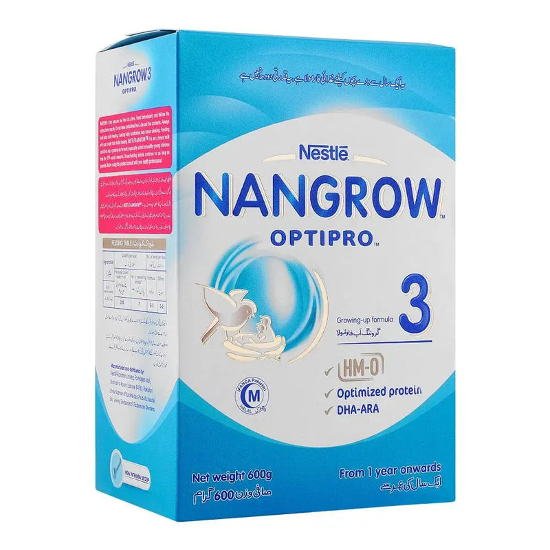 NAN 3 Milk Powder 600g Soft Pack – DHA & Iron