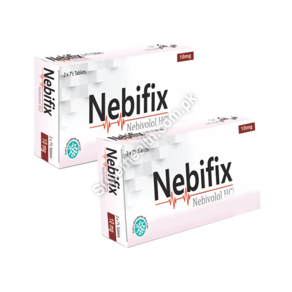 Nebifix 10mg Tablets – Nebivolol HCl Beta-Blocker for Hypertension – Available in Pakistan