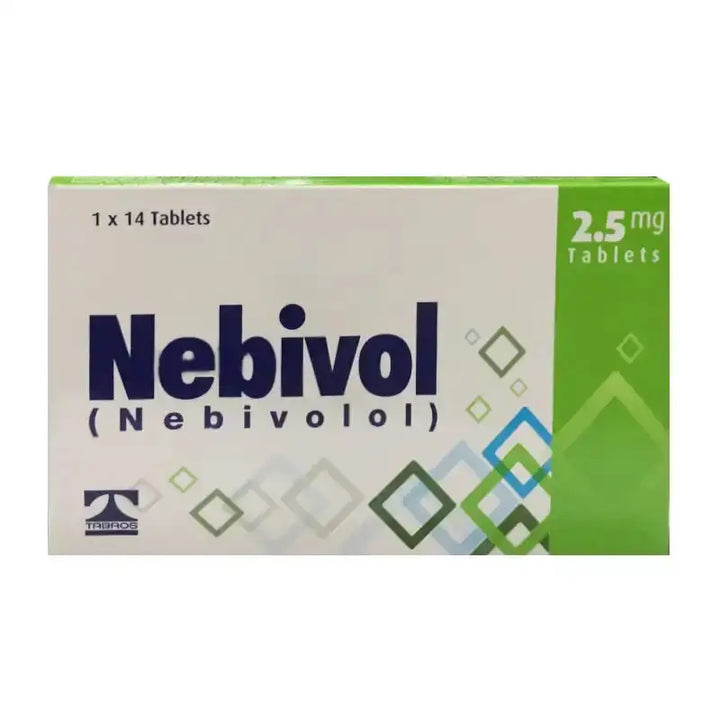 Nebivol 2.5mg Tablets – Blood Pressure & Heart Health Management