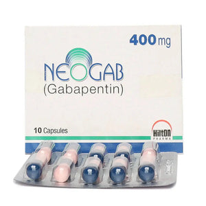 Neogab 400mg Capsule — Gabapentin Higher Dose for Severe Nerve Pain | Derma.pk Pakistan