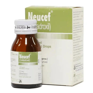 Neucef Pediatric Drops 10ml – Cefadroxil for Bacterial Infections