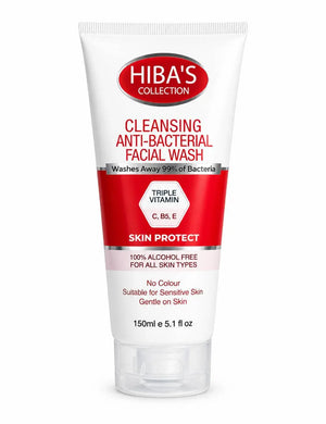 Hiba's Collection(Cleansing Anti-Bacterial) Facial Wash 150ml