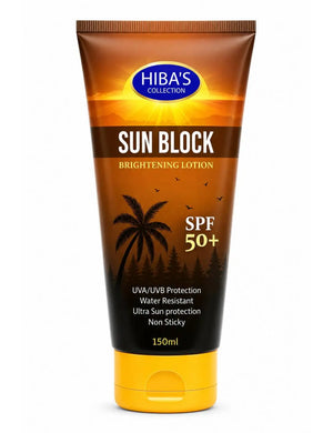 Hiba's Collection Sun Block (SPF 50+) 150 ML