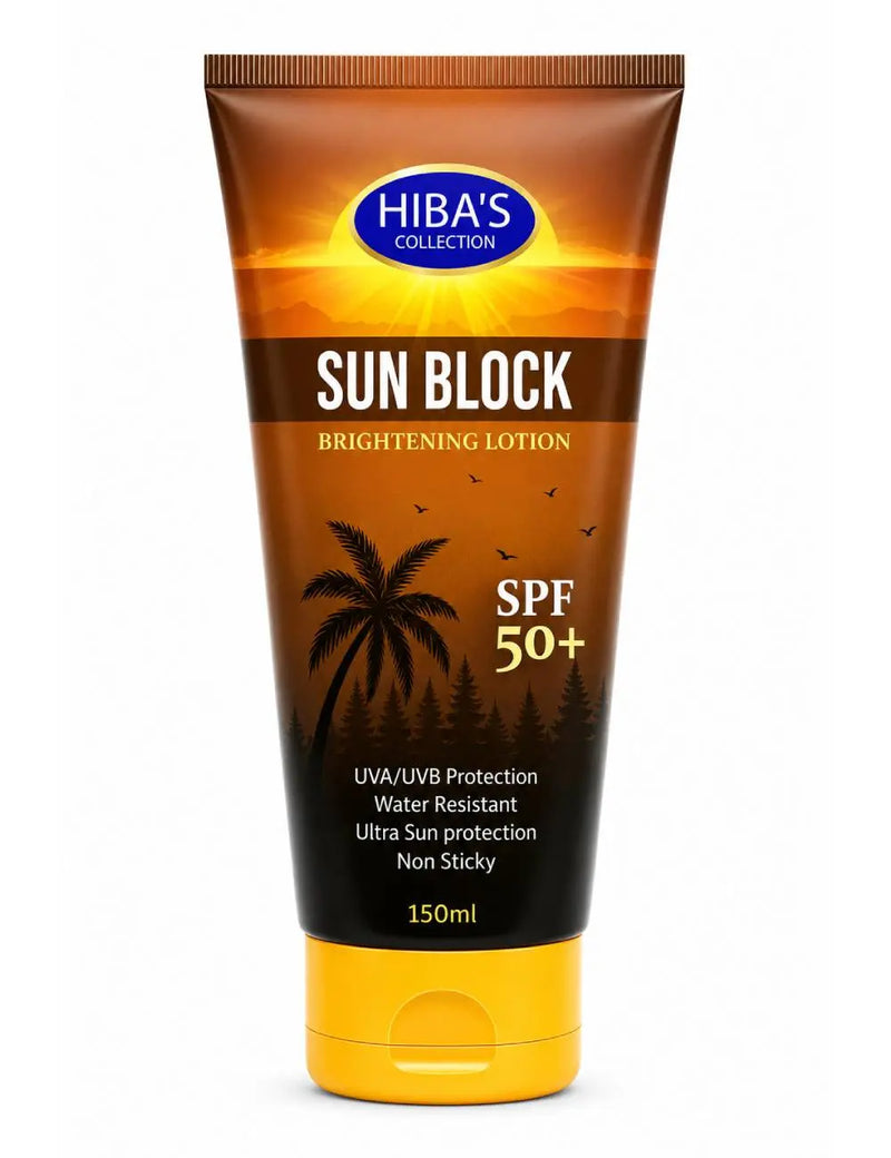 Hiba's Collection Sun Block (SPF 50+) 150 ML
