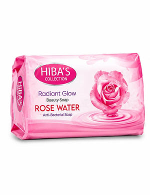 Hiba'S Collection Beauty Bath Soap (Radiant Glow Rose Water) 125 GM