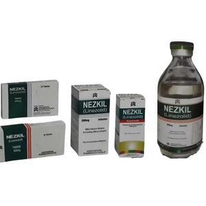 Nezkil 300ml Infusion 600mg (Linezolid) - Continental Pharmaceuticals - derma.pk