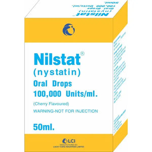 Nilstat Drops 50Ml – Effective Treatment for Mouth Ulcers and Oral Thrush