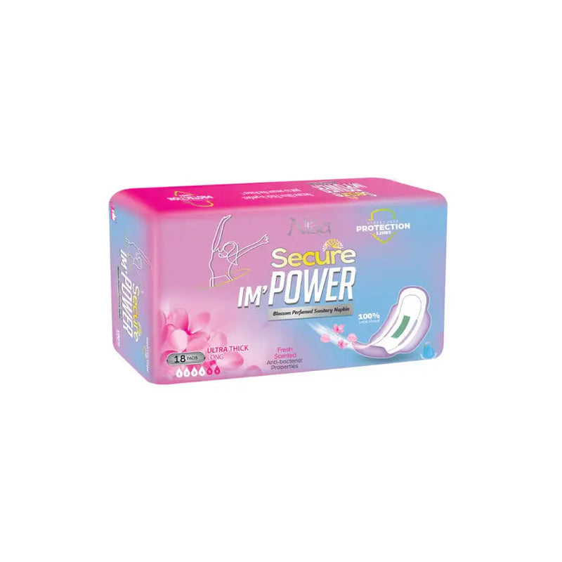 Nisa IM'Power Secure Pads Ultra Thick Long