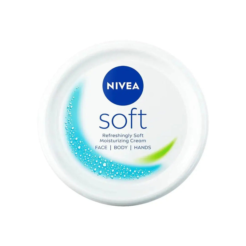NIVEA Cream Soft 100ml – Moisturizing Cream with Jojoba Oil