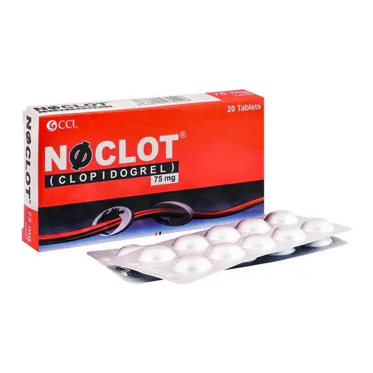 Noclot Clopidogrel 75mg Tablet