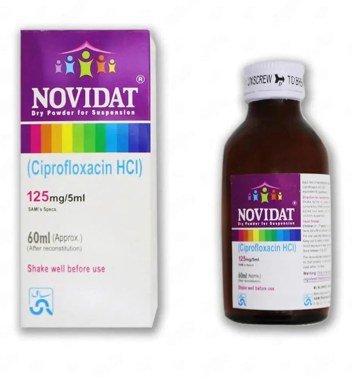 Novidat 60ml Suspension 125mg/5ml